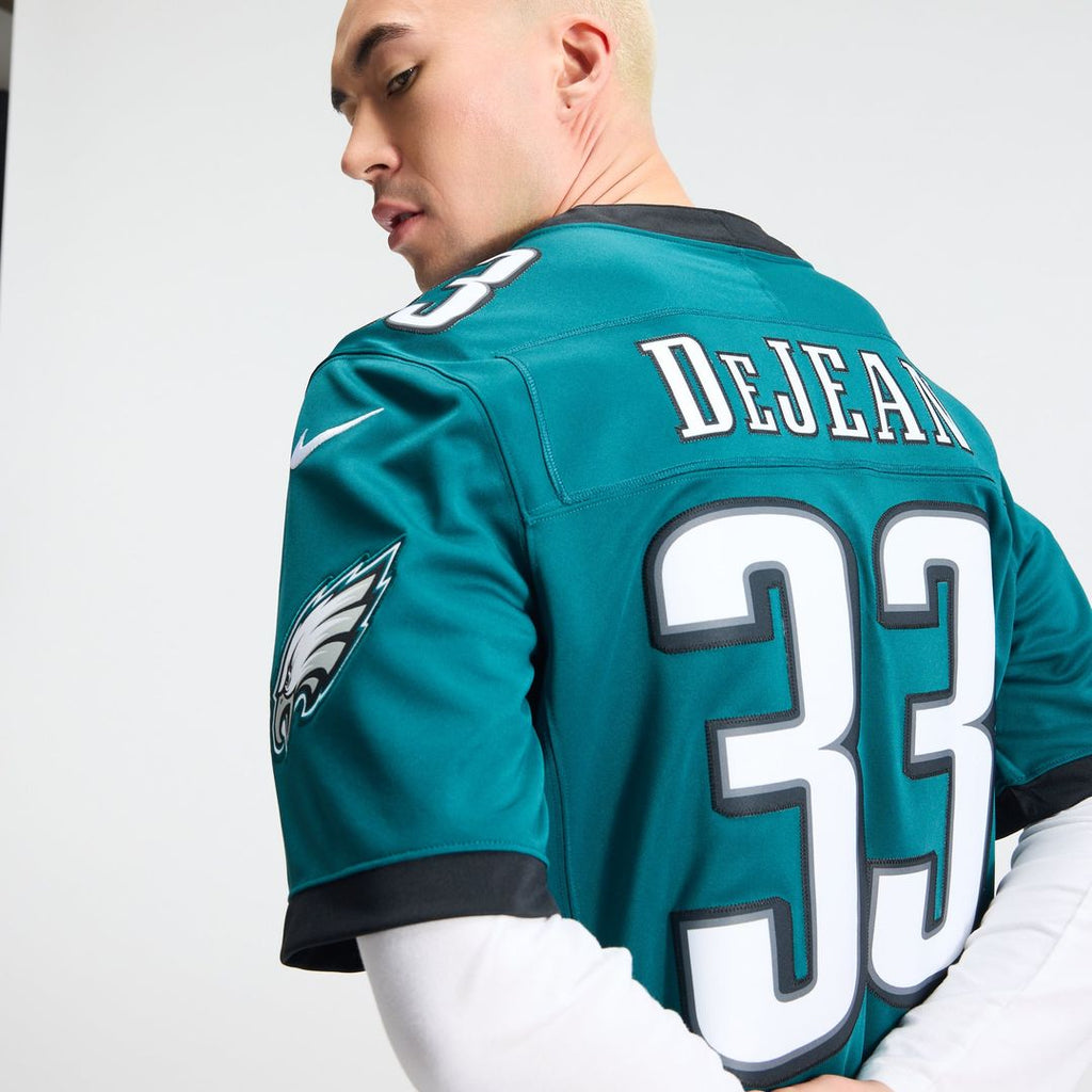 Philadelphia Eagles Cooper DeJean Nike Black Alternate Vapor F.U.S.E. Stitched Limited Jersey