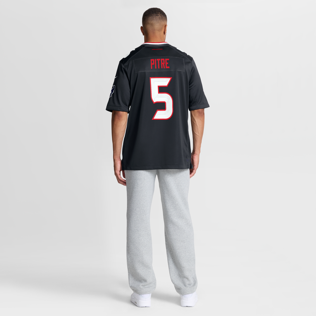 Houston Texans Jalen Pitre Nike Navy Game Jersey