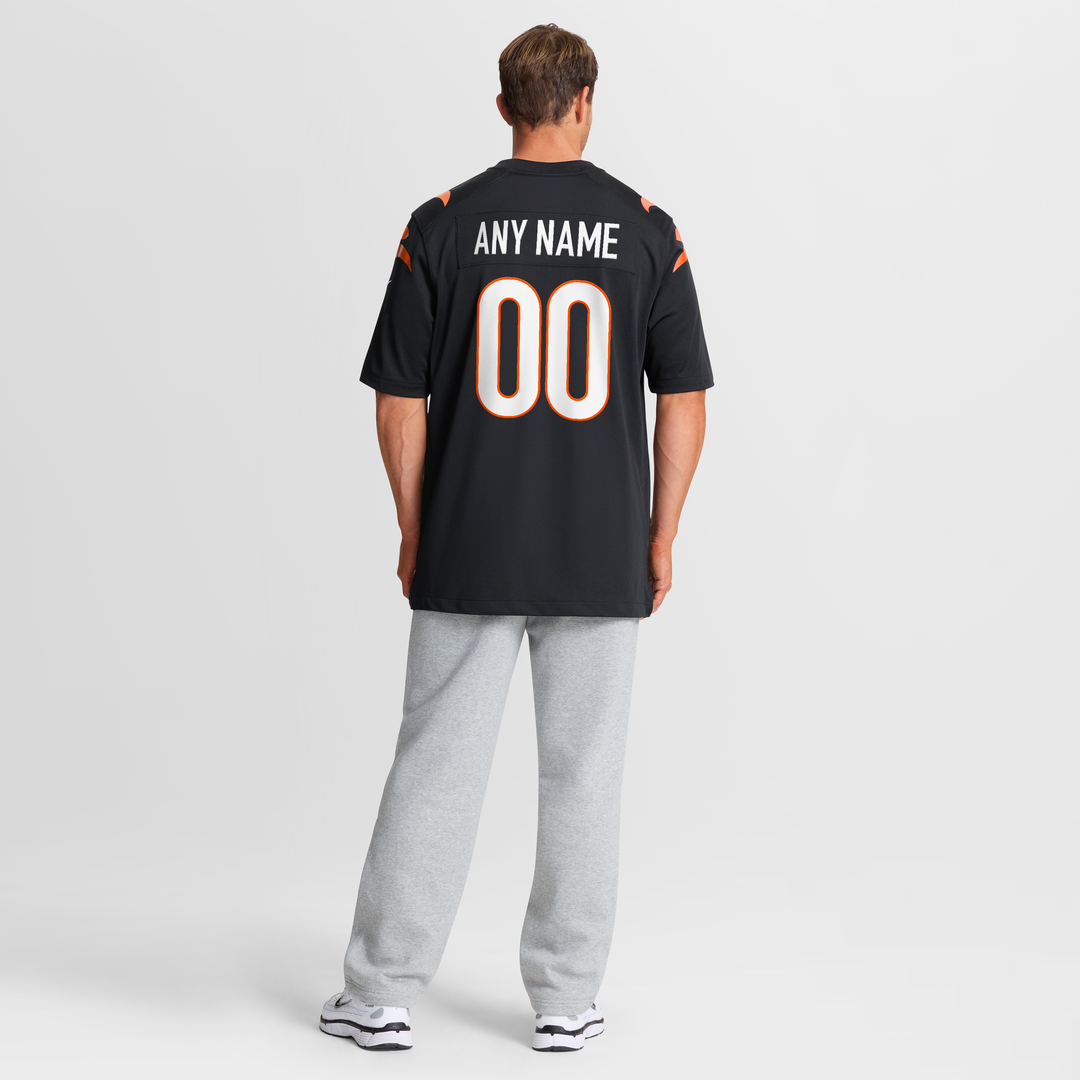 Cincinnati Bengals Nike White Game Custom Jersey