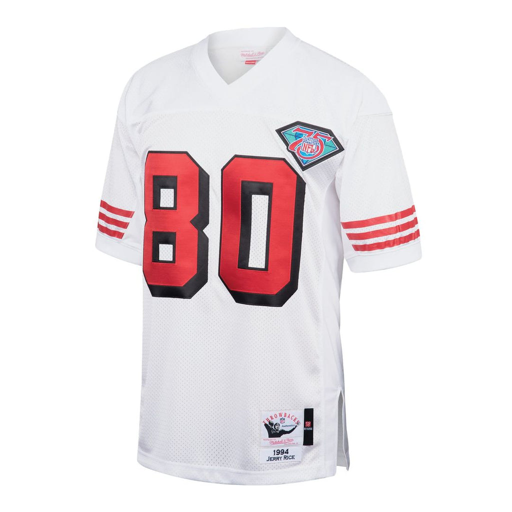 San Francisco 49ers 1994 Jerry Rice Mitchell & Ness Scarlet Authentic Throwback Retired Player Jersey
