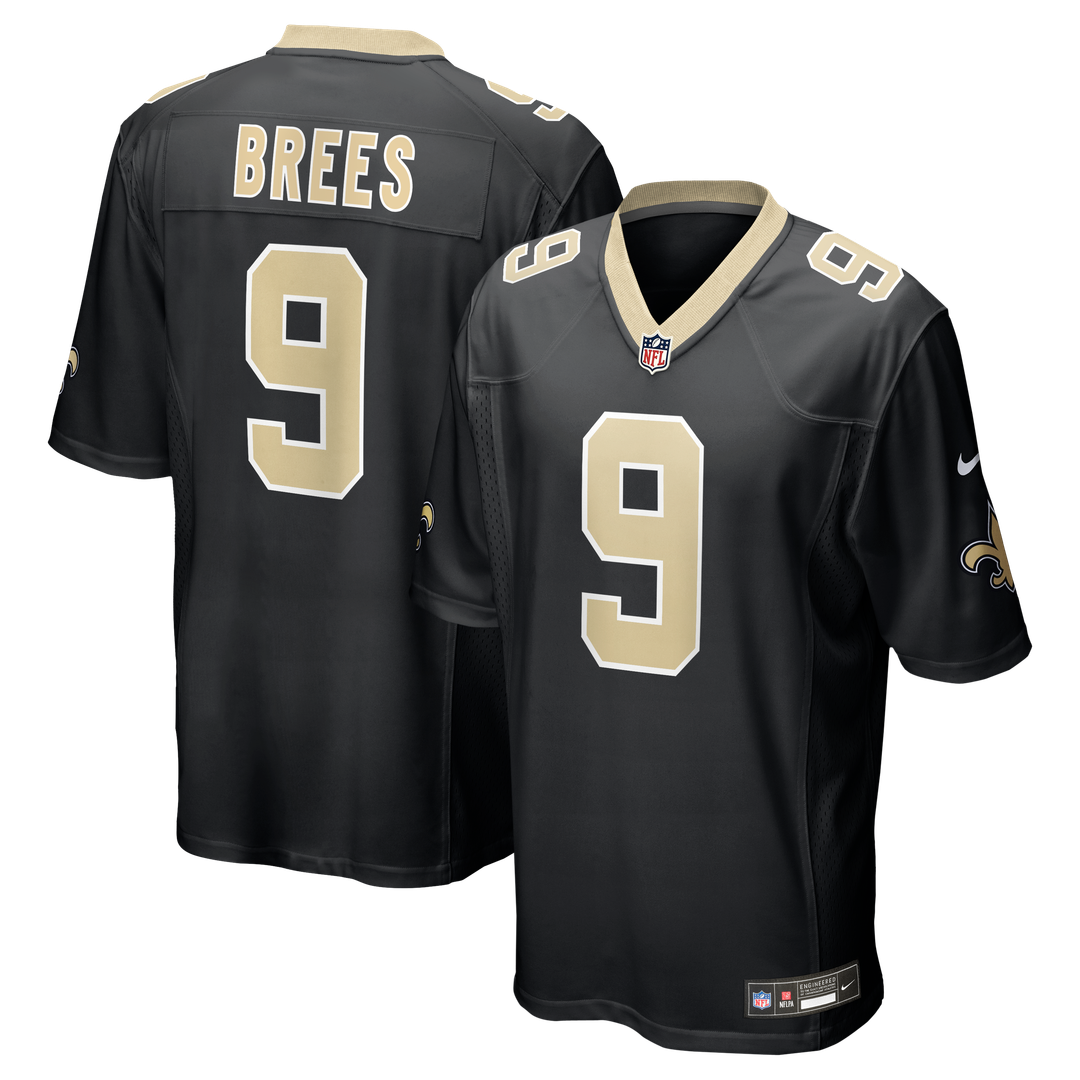 New Orleans Saints Drew Brees Nike White Game Jersey