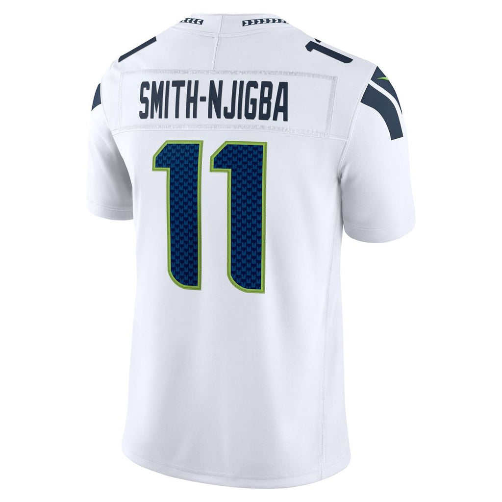 Seattle Seahawks Jaxon Smith-Njigba Nike White Vapor F.U.S.E. Stitched Limited Jersey