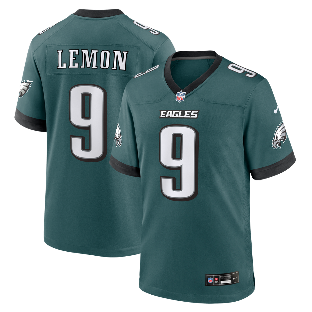 Philadelphia Eagles Makai Lemon Nike Green Team Game Jersey