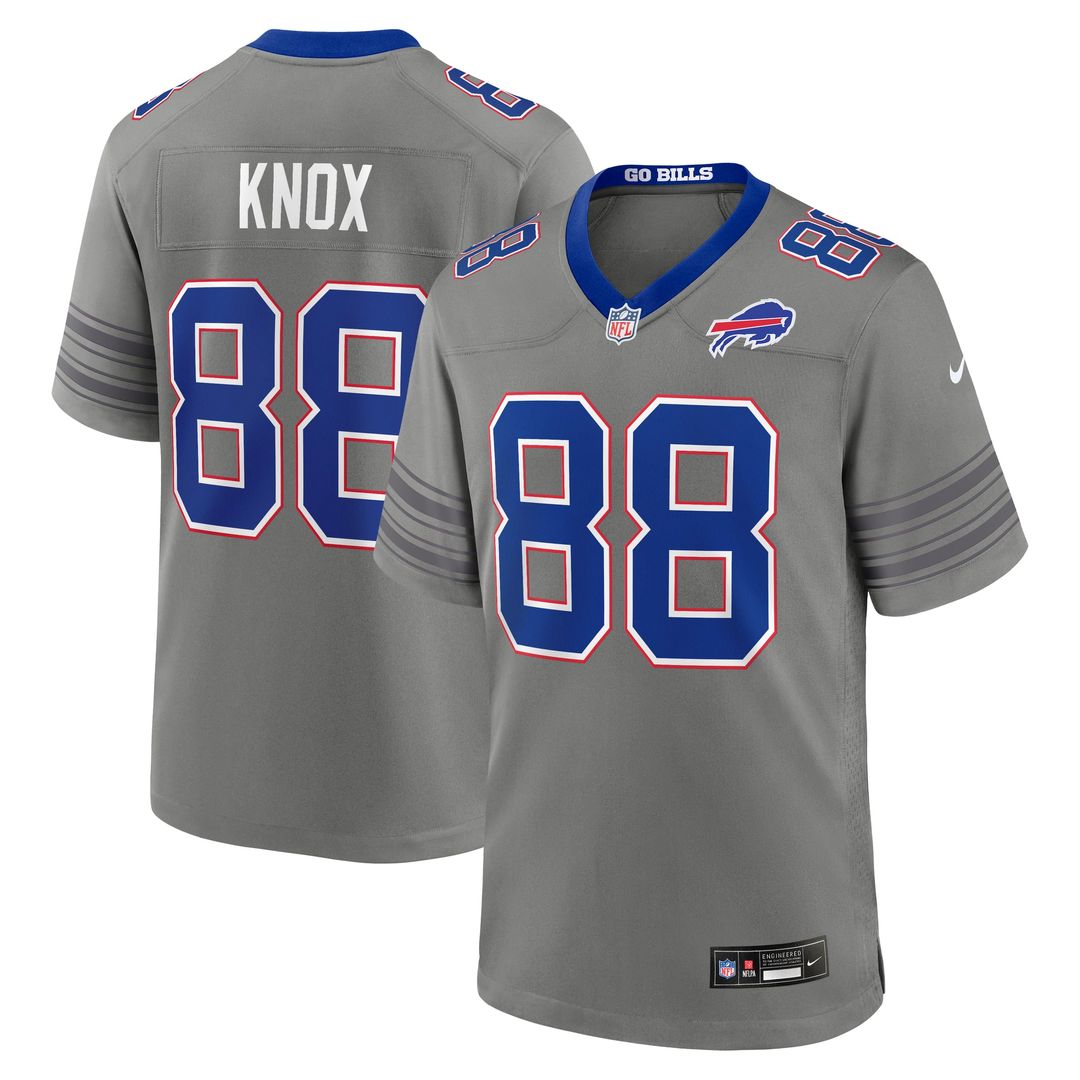 Buffalo Bills Dawson Knox Nike Red Alternate Game Jersey
