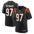 Cincinnati Bengals Shemar Stewart Nike Black Team Game Jersey