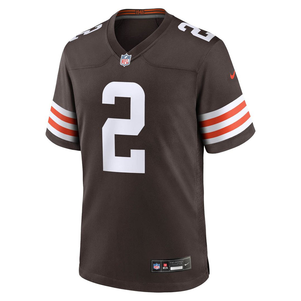 Cleveland Browns Shedeur Sanders Nike Brown Game Jersey