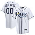 Tampa Bay Rays Nike White Home Replica Custom Jersey