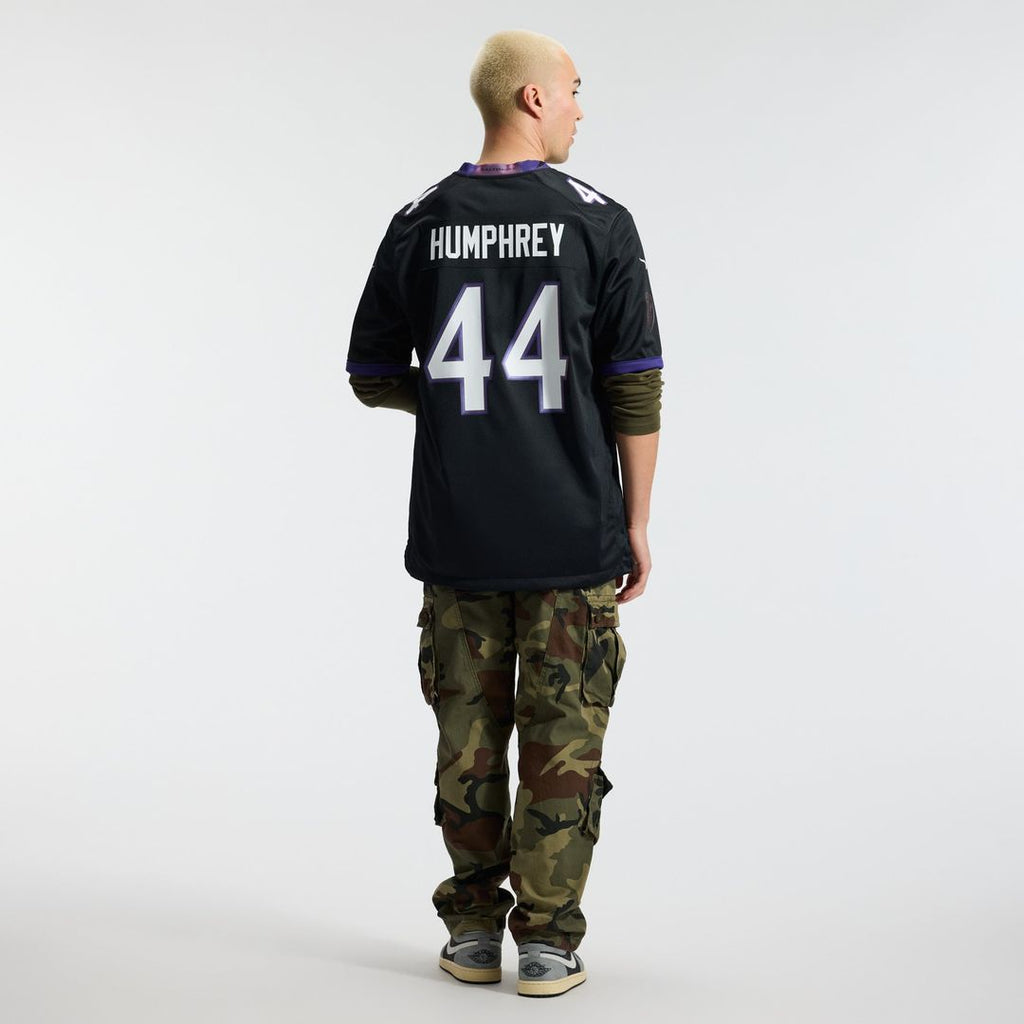 Baltimore Ravens Marlon Humphrey Nike Purple Team Game Jersey