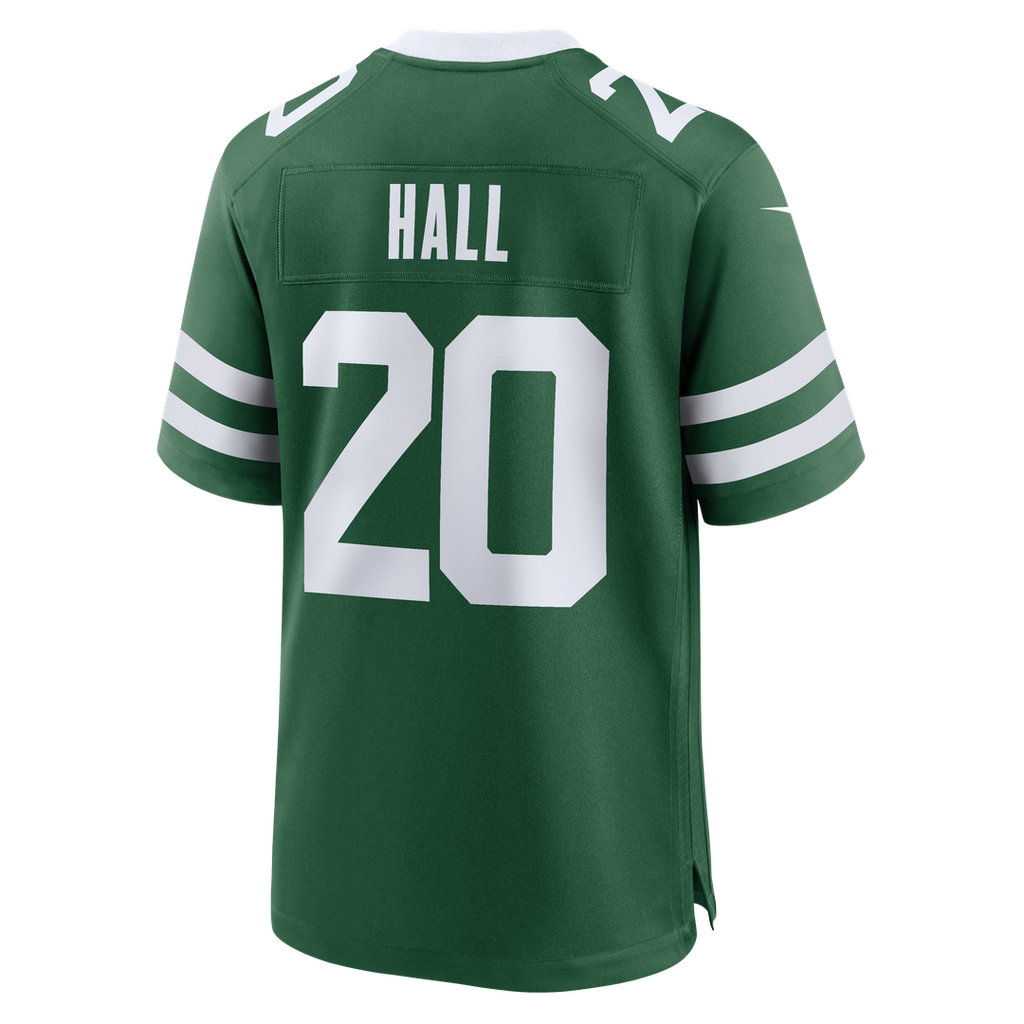New York Jets Breece Hall Nike Legacy White Game Jersey