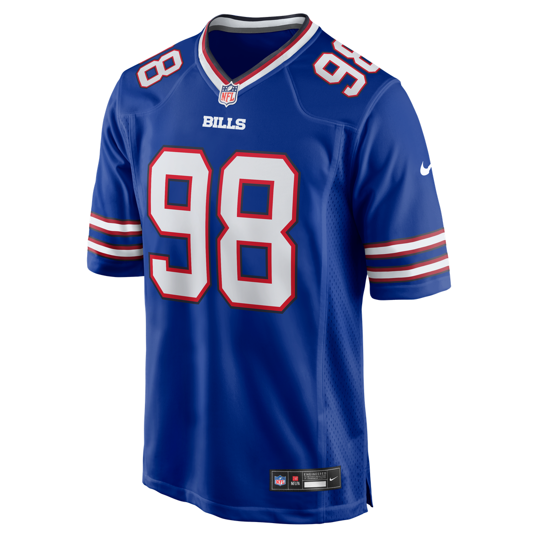 Buffalo Bills T.J. Sanders Nike Royal Team Game Jersey