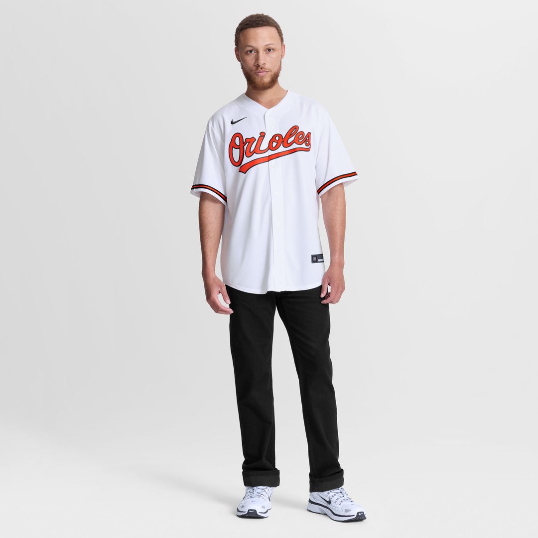 Baltimore Orioles Jackson Holliday Nike White Home Replica Jersey