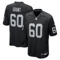 Las Vegas Raiders Charles Grant Nike Black Team Game Jersey