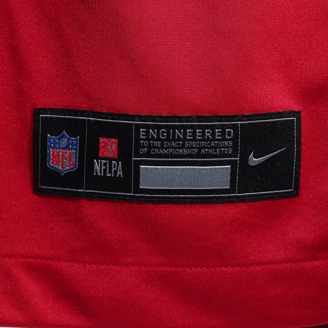 San Francisco 49ers Alfred Collins Nike Scarlet Team Game Jersey