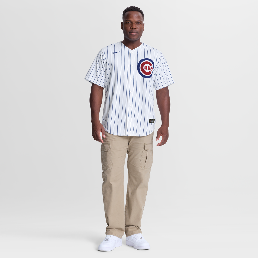 Chicago Cubs Justin Steele Nike White Home Replica Jersey