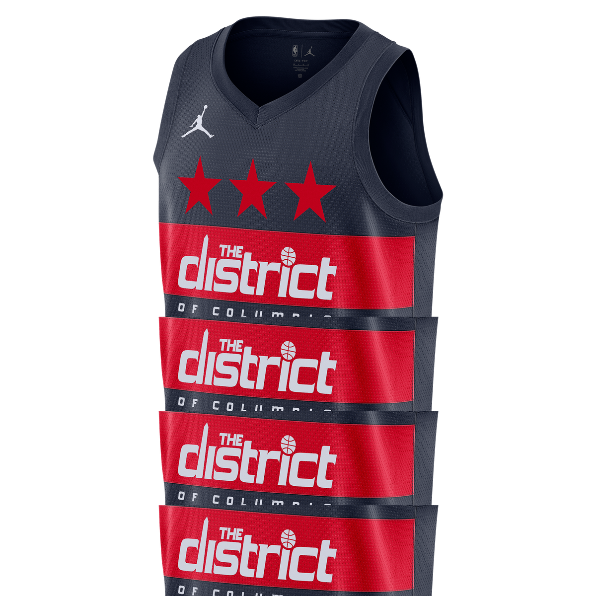 Washington Wizards Jordan Brand Statement Edition Swingman Jersey - Navy - Trae Young