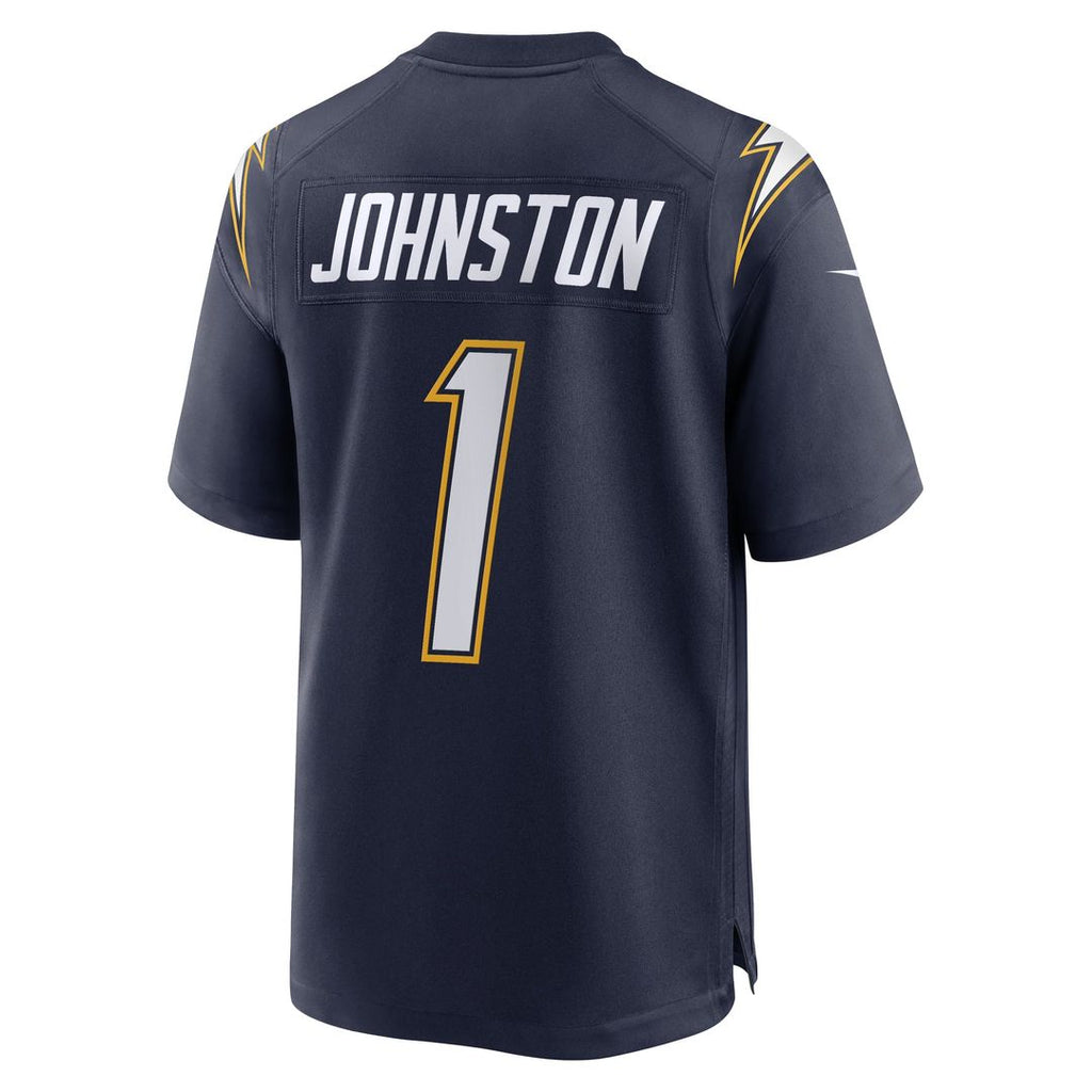 Los Angeles Chargers Quentin Johnston Nike Powder Blue Game Player Jersey
