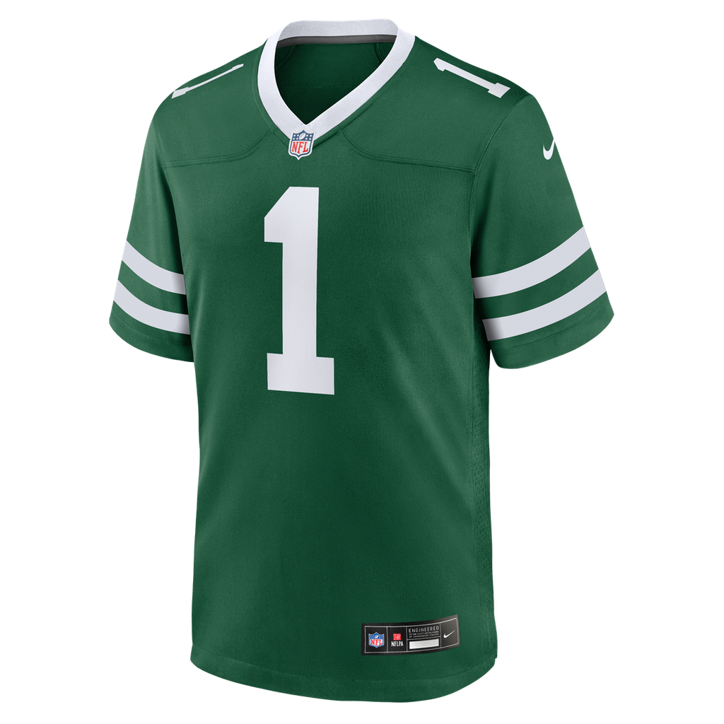 New York Jets David Bailey Nike Green Team Game Jersey