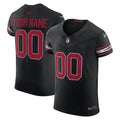 Arizona Cardinals Nike Black Vapor F.U.S.E. Elite Custom Jersey