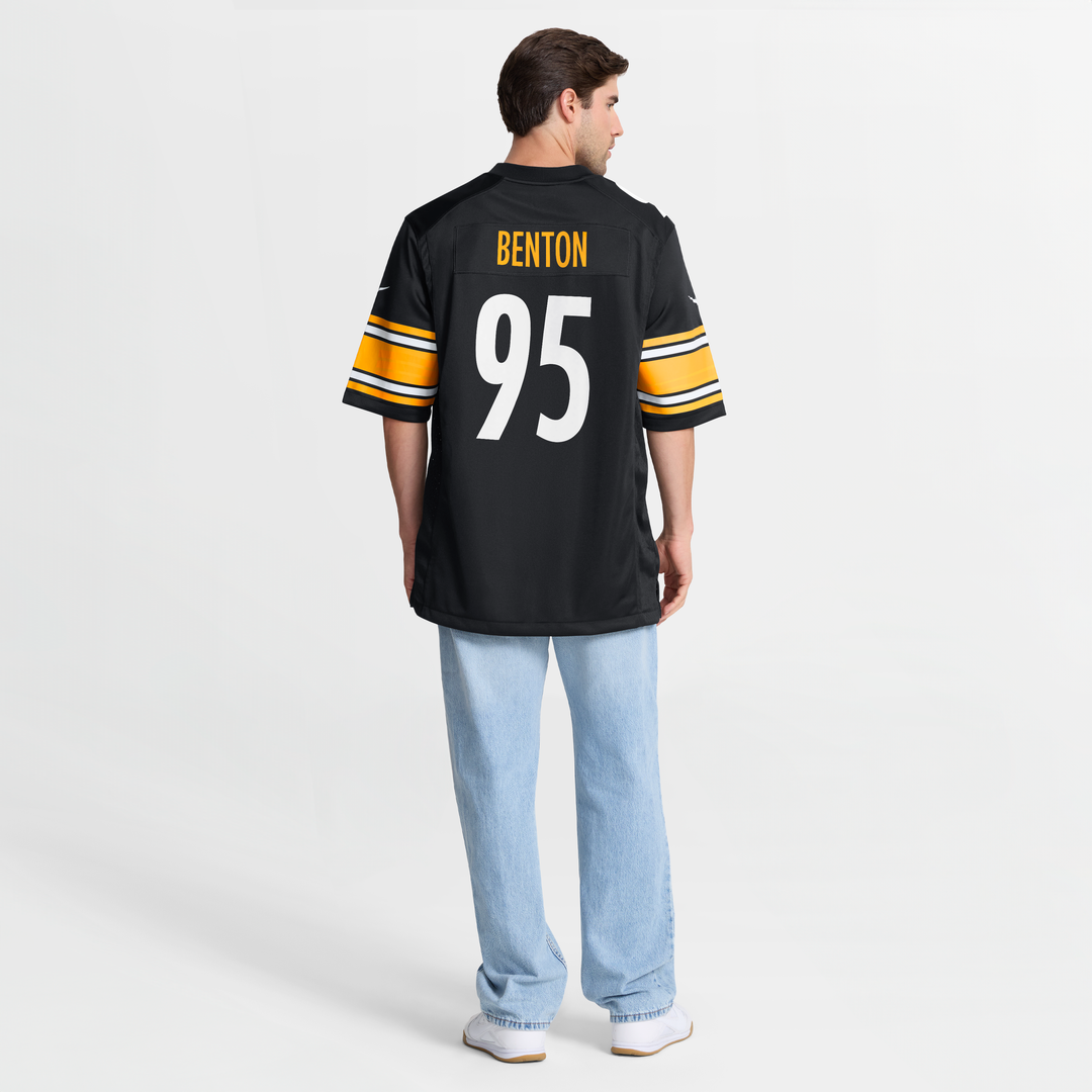 Pittsburgh Steelers Keeanu Benton Nike Black Team Game Jersey