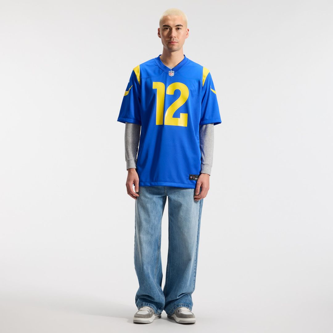 Los Angeles Rams Puka Nacua Nike Classic Sol Game Jersey