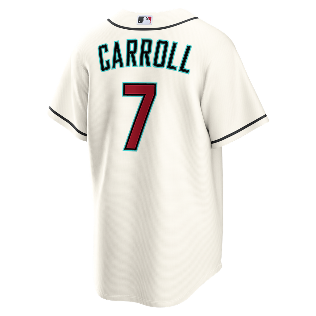 Arizona Diamondbacks Corbin Carroll Nike Cream Home Replica Jersey