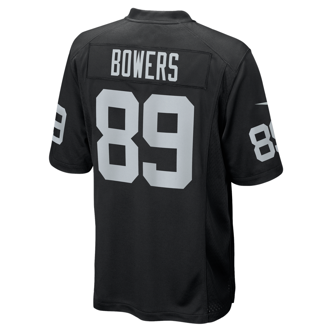Las Vegas Raiders Brock Bowers Nike White Game Jersey