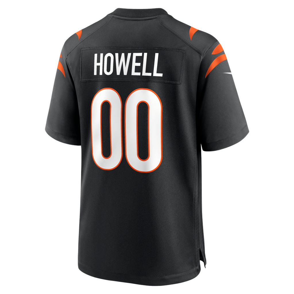 Cincinnati Bengals Cashius Howell Nike Black Team Game Jersey
