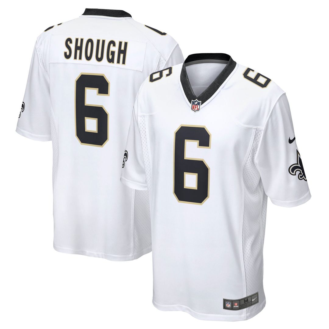 New Orleans Saints Tyler Shough Nike Gold Alternate Game Player Jersey