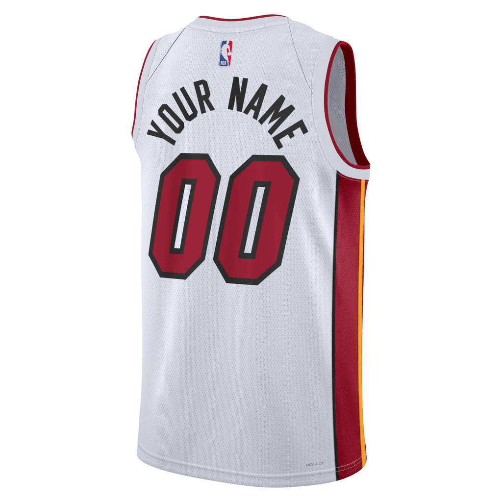 Miami Heat Nike Association Swingman Jersey - Custom - Unisex