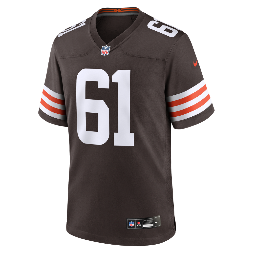 Cleveland Browns Chris Williams Nike Brown Team Game Jersey