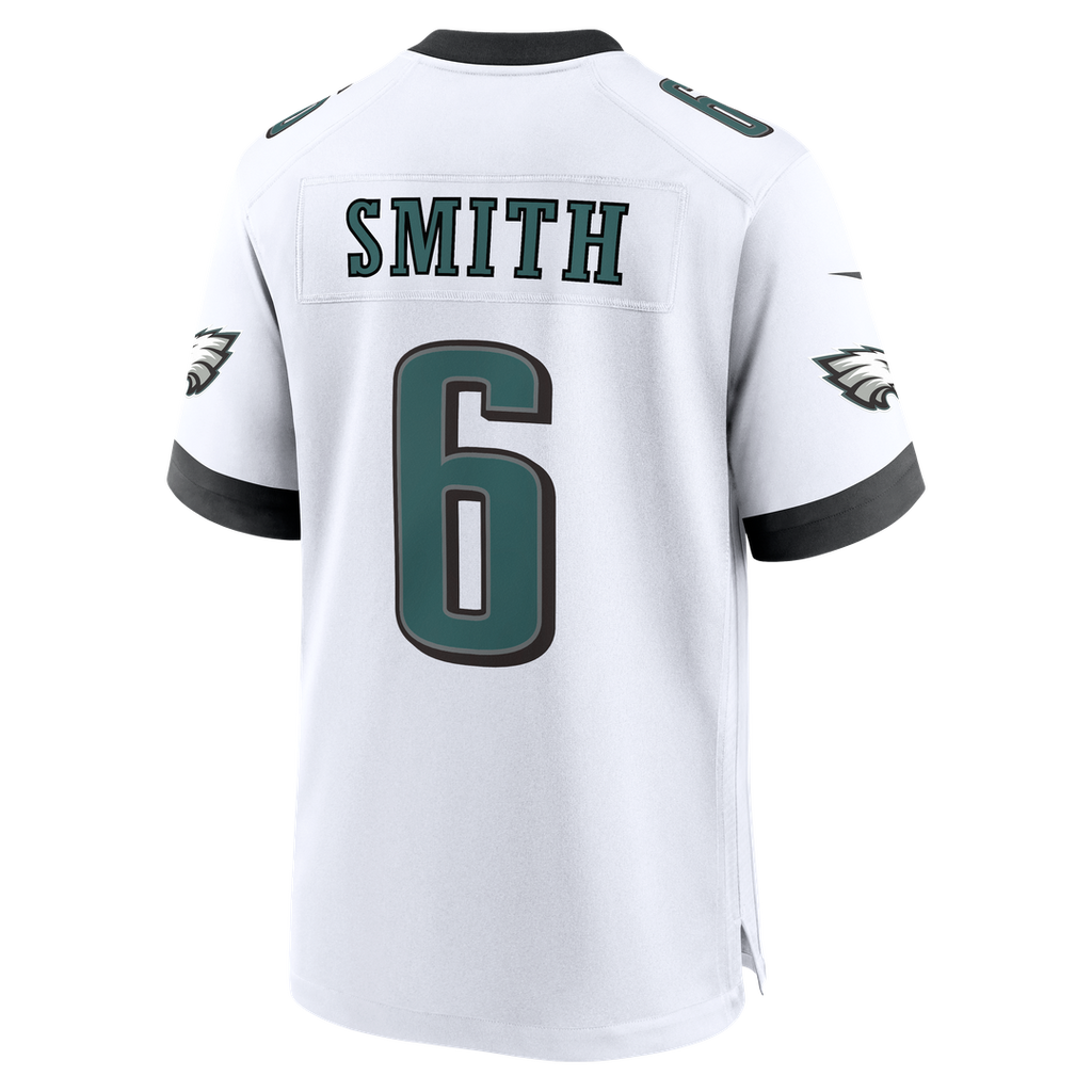 Philadelphia Eagles DeVonta Smith Nike Black Alternate Game Jersey