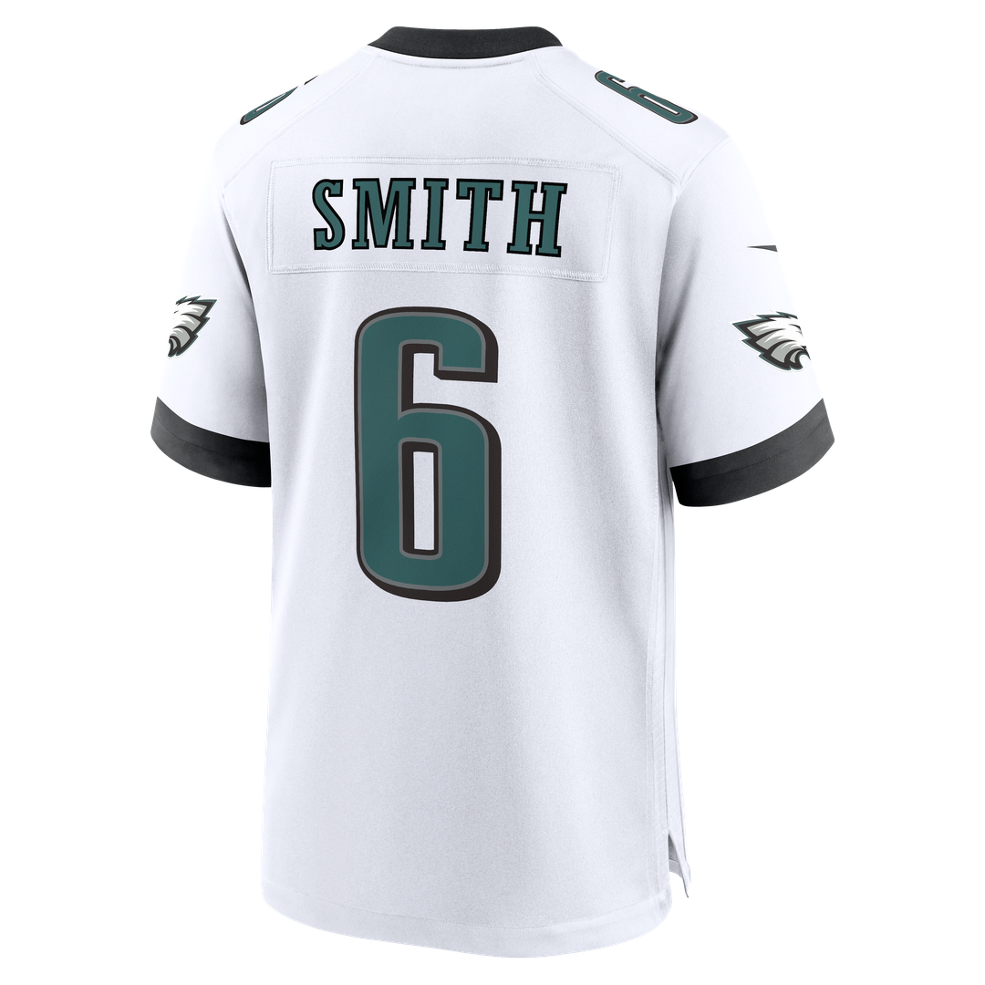 Philadelphia Eagles DeVonta Smith Nike Black Alternate Game Jersey