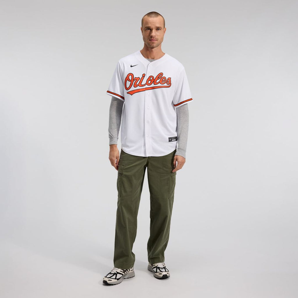 Baltimore Orioles Nike White Home Replica Team Jersey