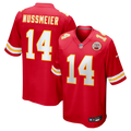Kansas City Chiefs Garrett Nussmeier Nike Red Game Jersey