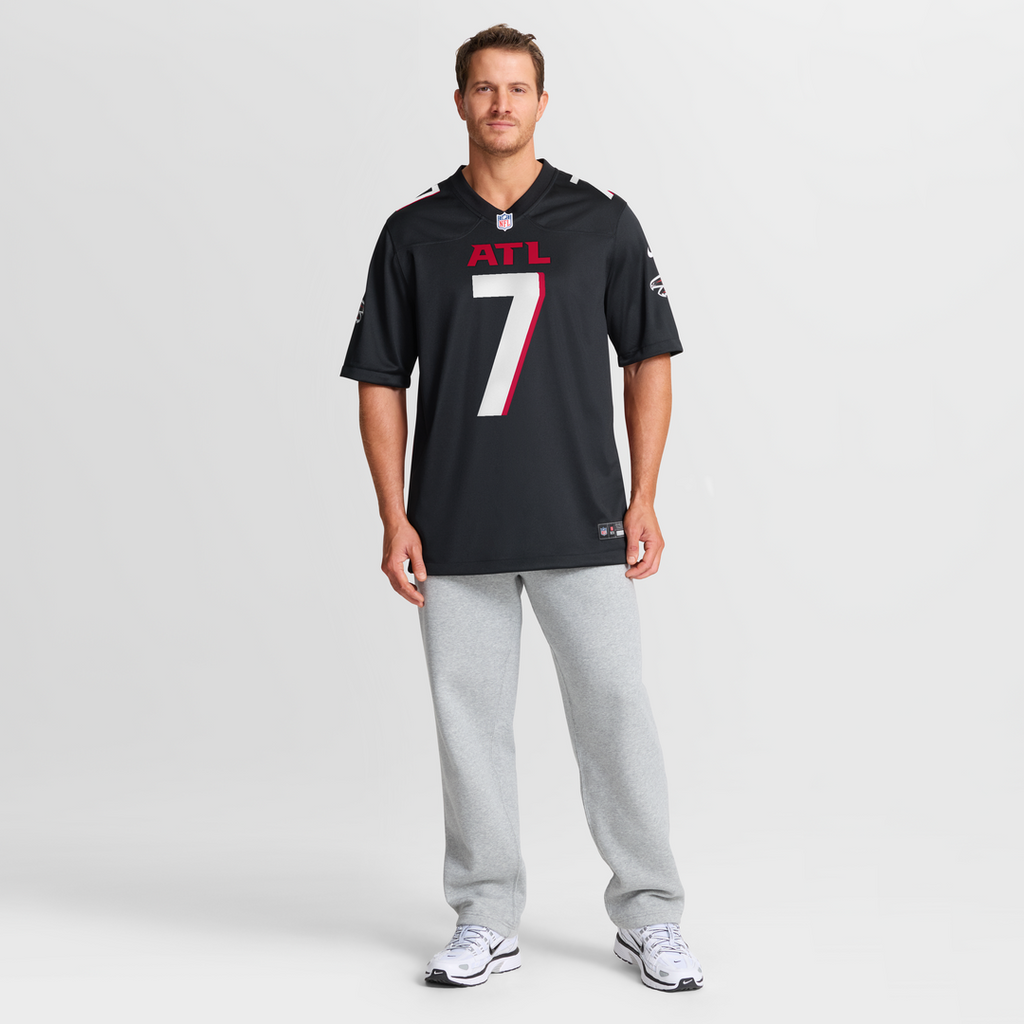 Atlanta Falcons Bijan Robinson Nike Black Game Jersey
