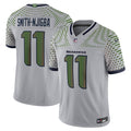 Seattle Seahawks Jaxon Smith-Njigba Nike Gray Rivalries Collection Stitched Limited Jersey