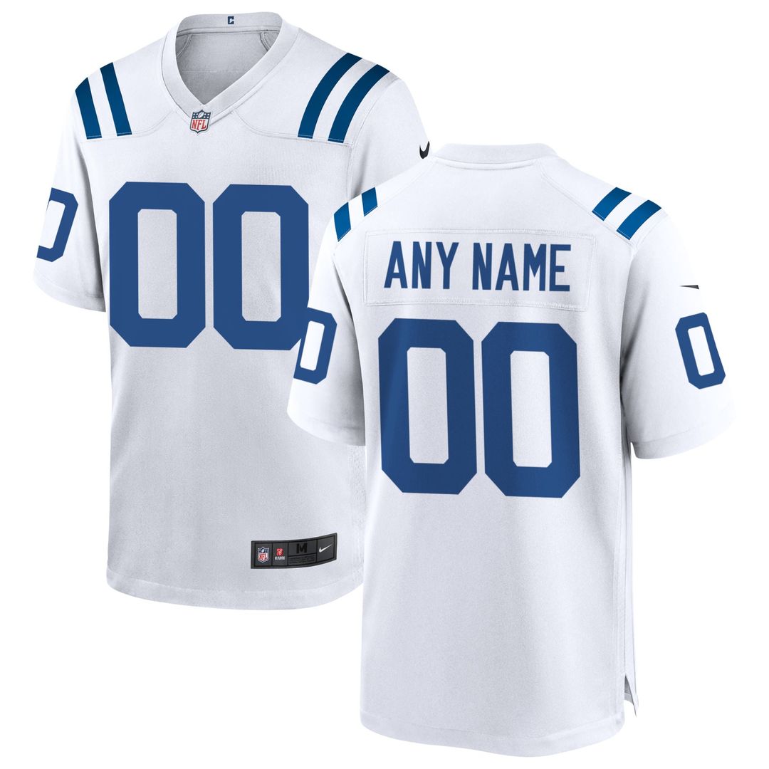 Nike Indianapolis Colts Royal Custom Game Jersey
