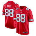 Buffalo Bills Dawson Knox Nike Red Alternate Game Jersey