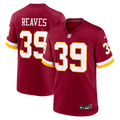 Washington Commanders Jeremy Reaves Nike Burgundy Game Jersey