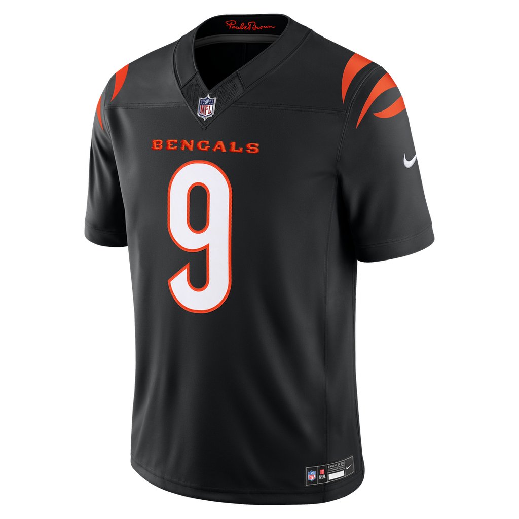 Cincinnati Bengals Joe Burrow Nike White Vapor F.U.S.E. Stitched Limited Jersey