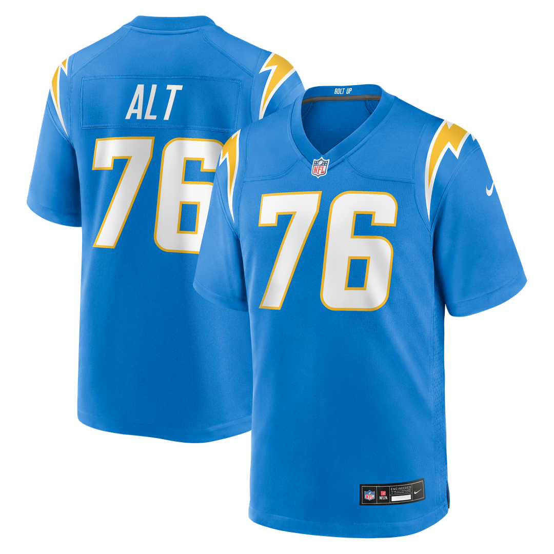 Los Angeles Chargers Joe Alt Nike Navy Alternate Super Chargers Game Player Jersey
