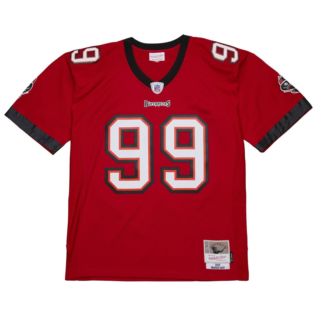 Tampa Bay Buccaneers Warren Sapp Mitchell & Ness Orange 1995 Legacy Replica Jersey