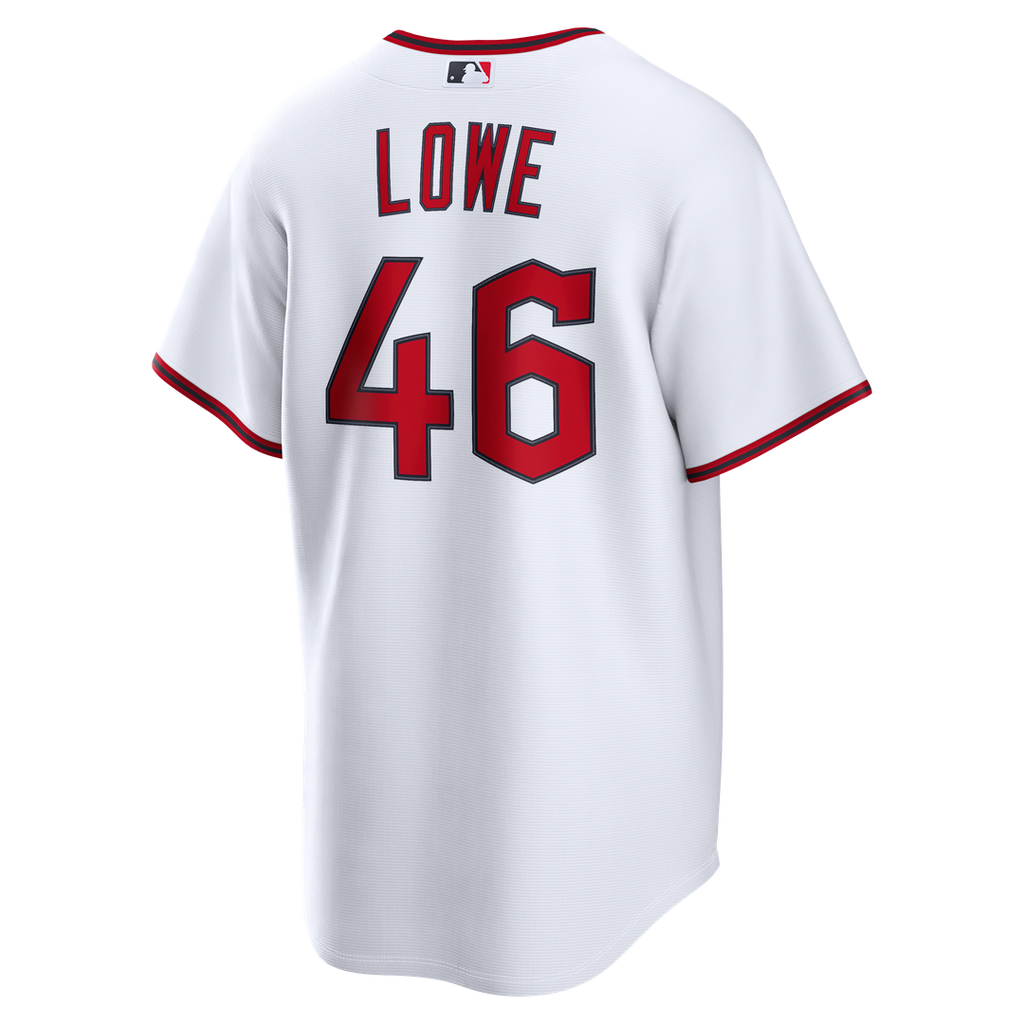 Cleveland Guardians Nathaniel Lowe Nike White Home Replica Jersey