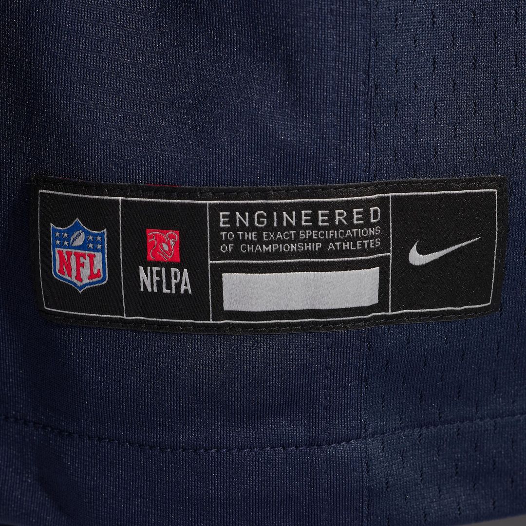 Chicago Bears Nike White Custom Game Jersey