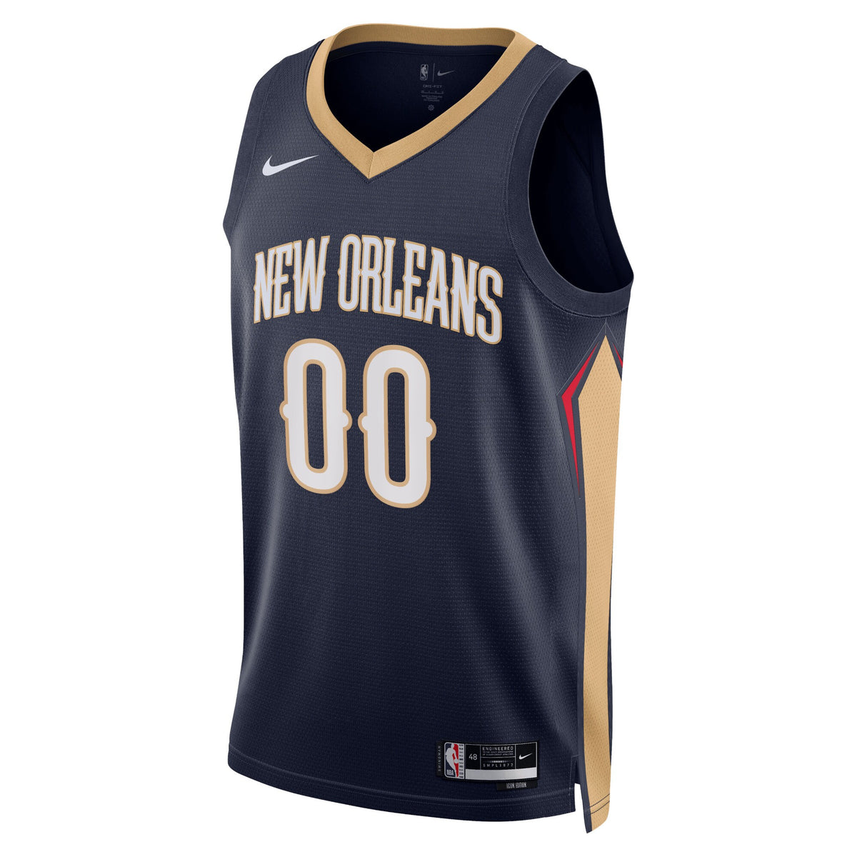 New Orleans Pelicans Nike Icon Swingman Jersey - Custom - Unisex