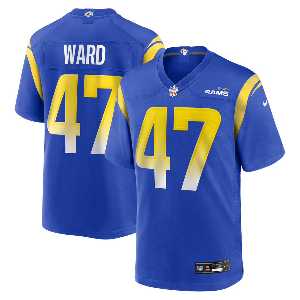 Los Angeles Rams Alex Ward Nike Royal Home Game Jersey