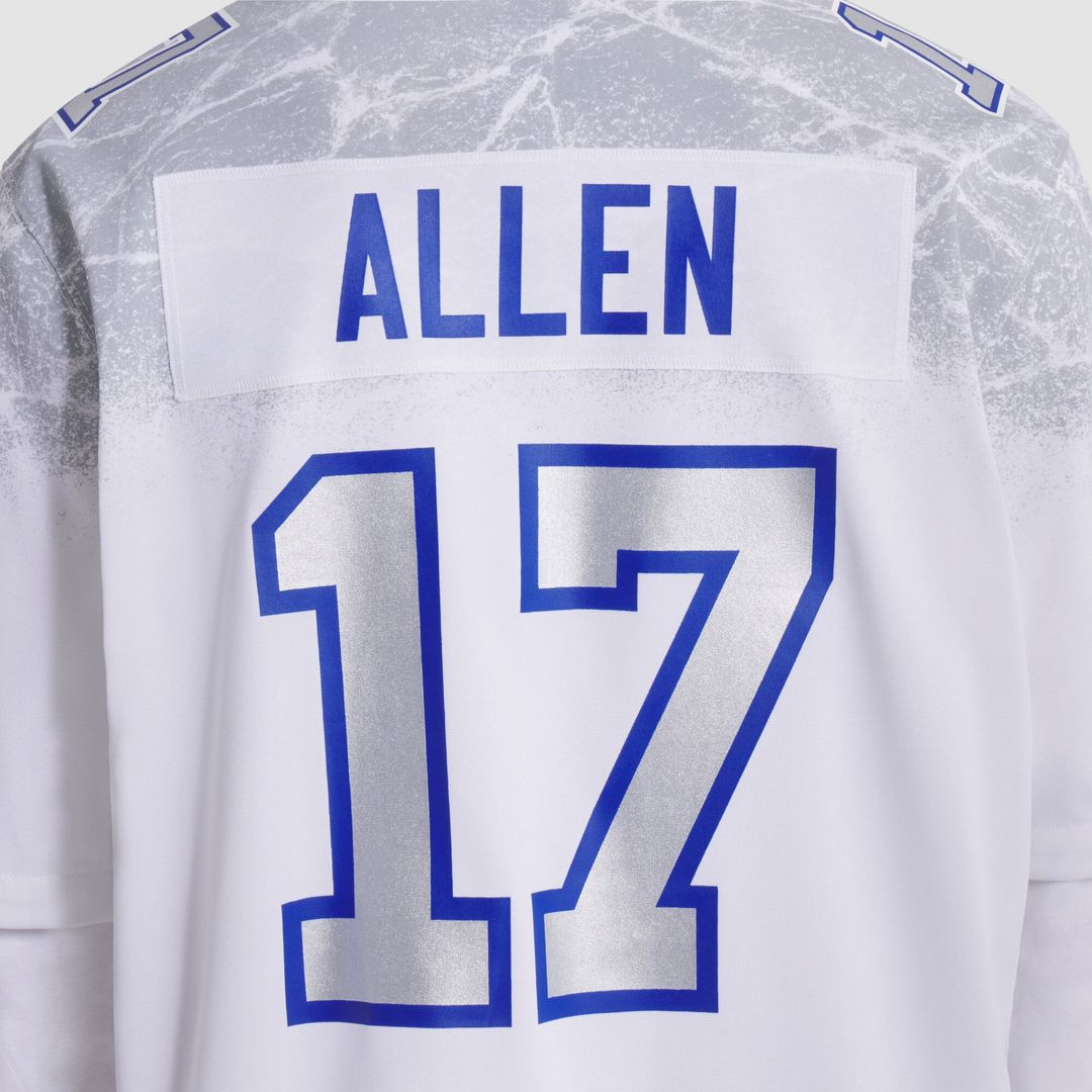 Buffalo Bills Josh Allen Nike White Rivalries Collection Game Jersey