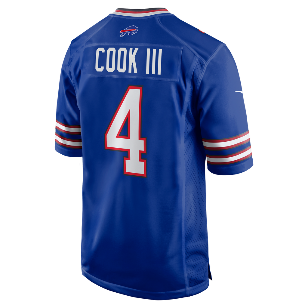 Buffalo Bills James Cook III Nike Royal Team Game Jersey