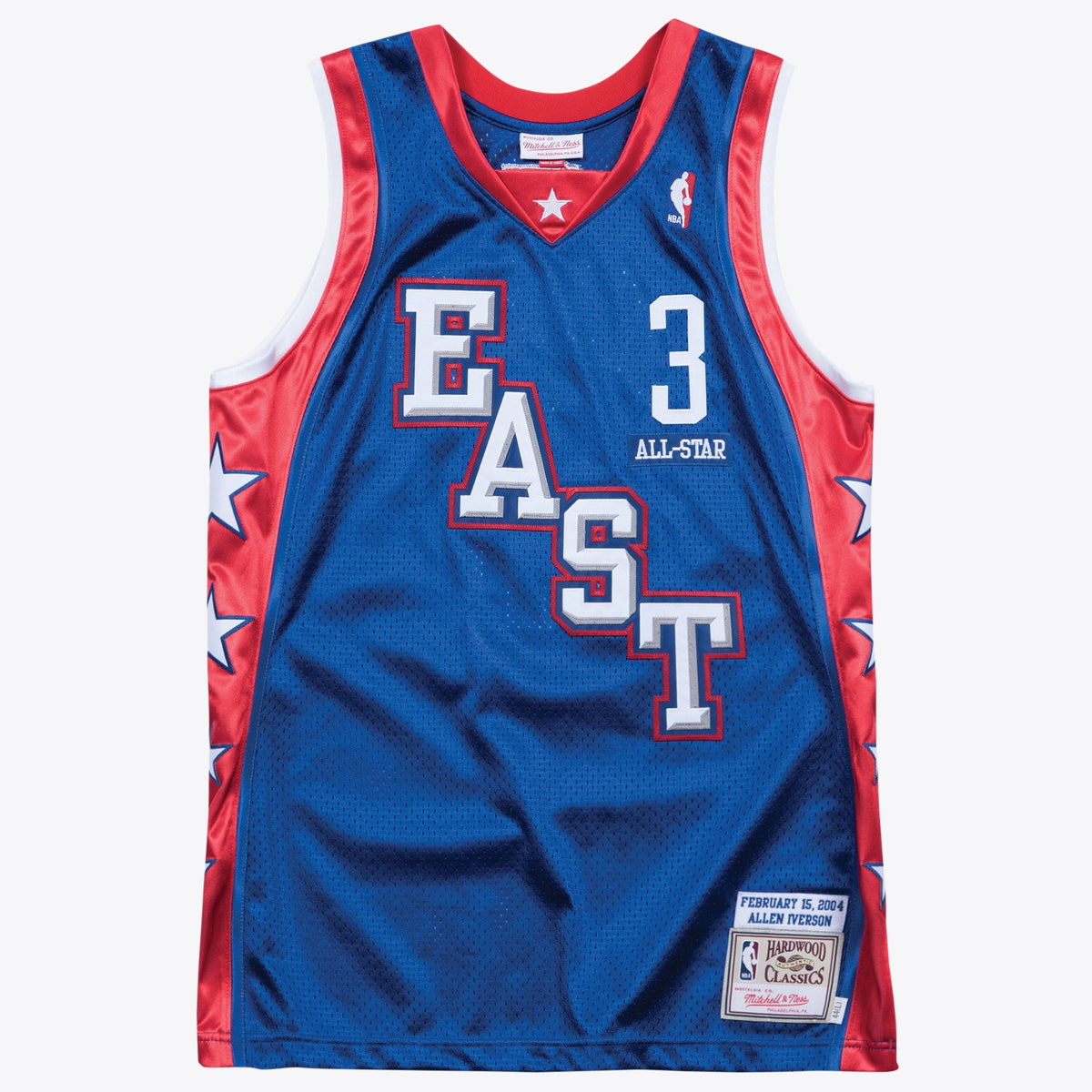NBA Allen Iverson 2004 All-Star Authentic Jersey By Mitchell & Ness - Royal