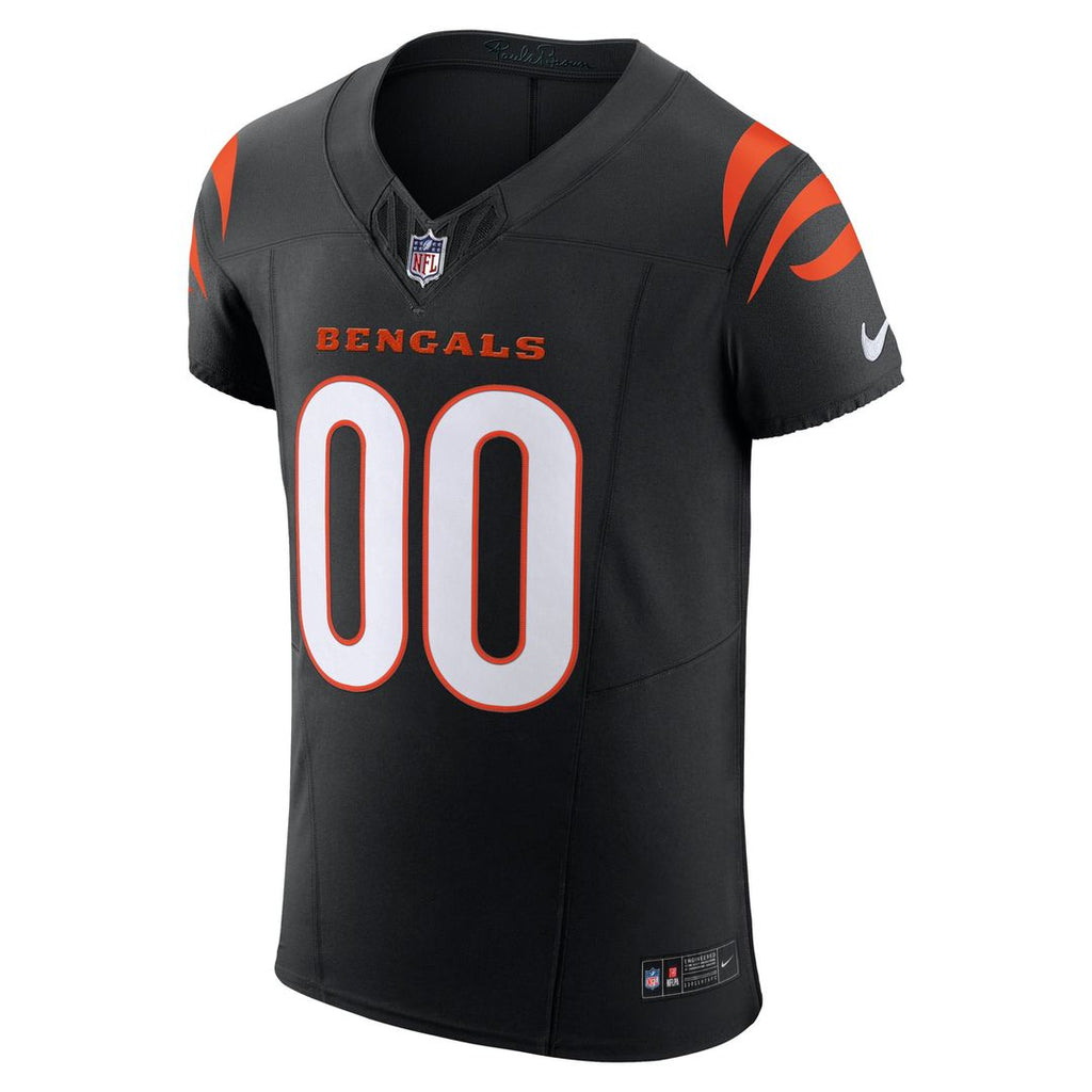 Cincinnati Bengals Nike Orange Alternate Vapor F.U.S.E. Elite Custom Jersey